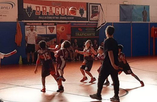 Scoiattoli: Grugliasco Arancione - Lo.Vi Basket 17-7